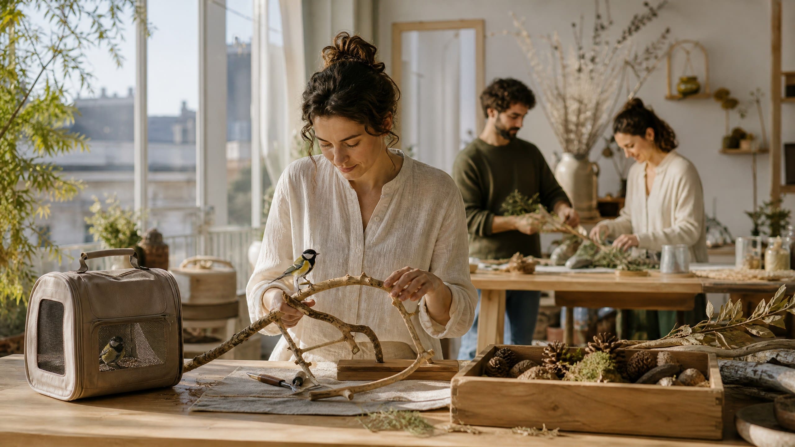 Parisian Morning Bird Companion Workshop